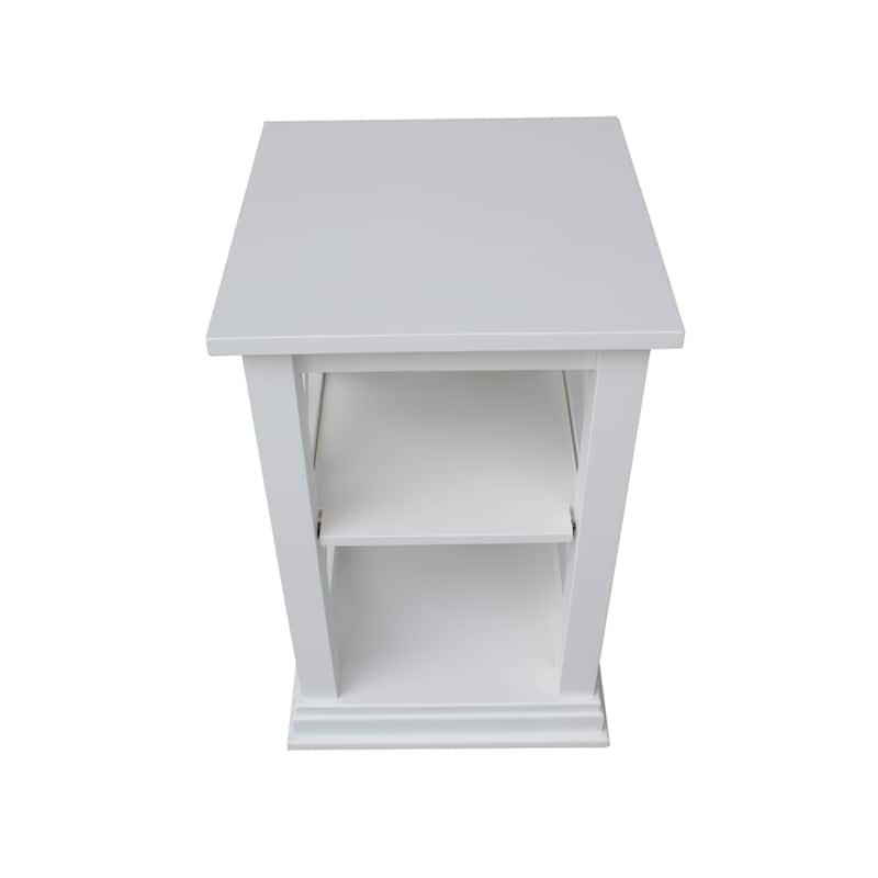 Hampton Solid Hardwood Accent Side Table