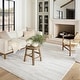 preview thumbnail 1 of 4, Alexander Home Kazi Modern Stripe Shag Area Rug 2' 7" x 12' - Runner