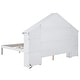 preview thumbnail 41 of 40, Wooden platform bed in house shape