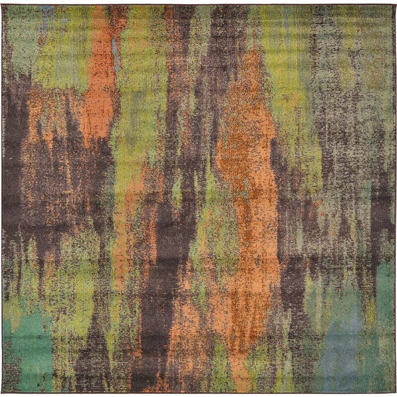 Contemporary Zhale Collection Area Rug