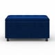 preview thumbnail 87 of 128, WYNDENHALL Essex 34-in. Wide Rectangular Storage Ottoman