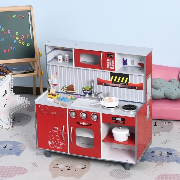 doll set and kitchen set