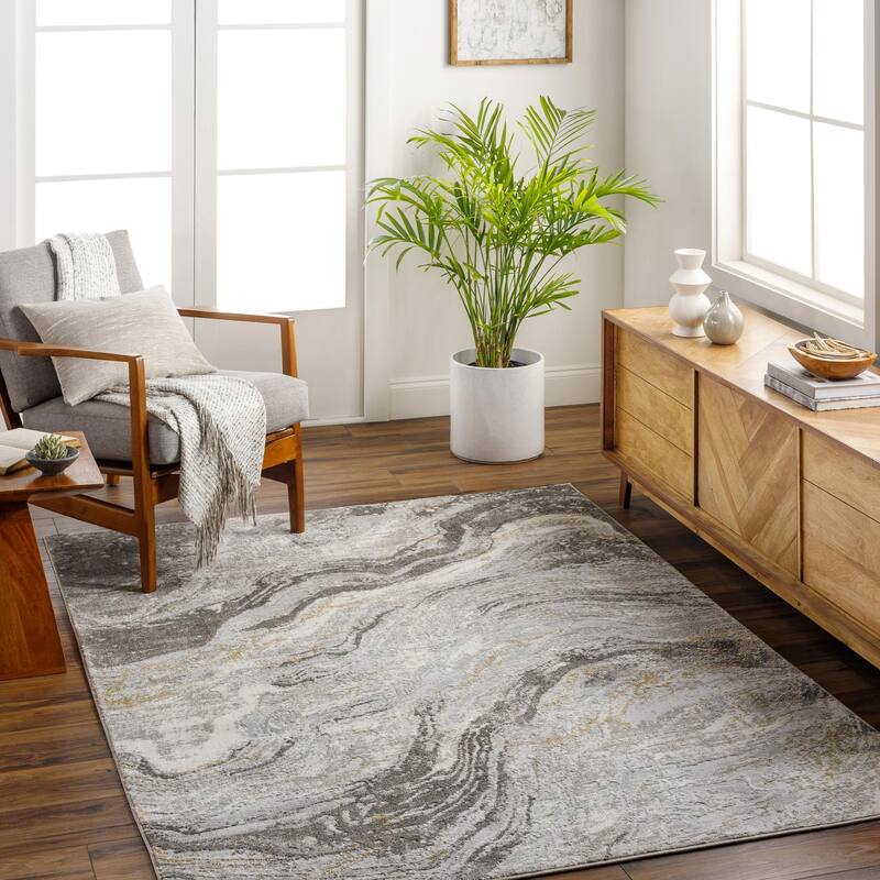 Livabliss Industrial San Francisco Abstract Area Rug