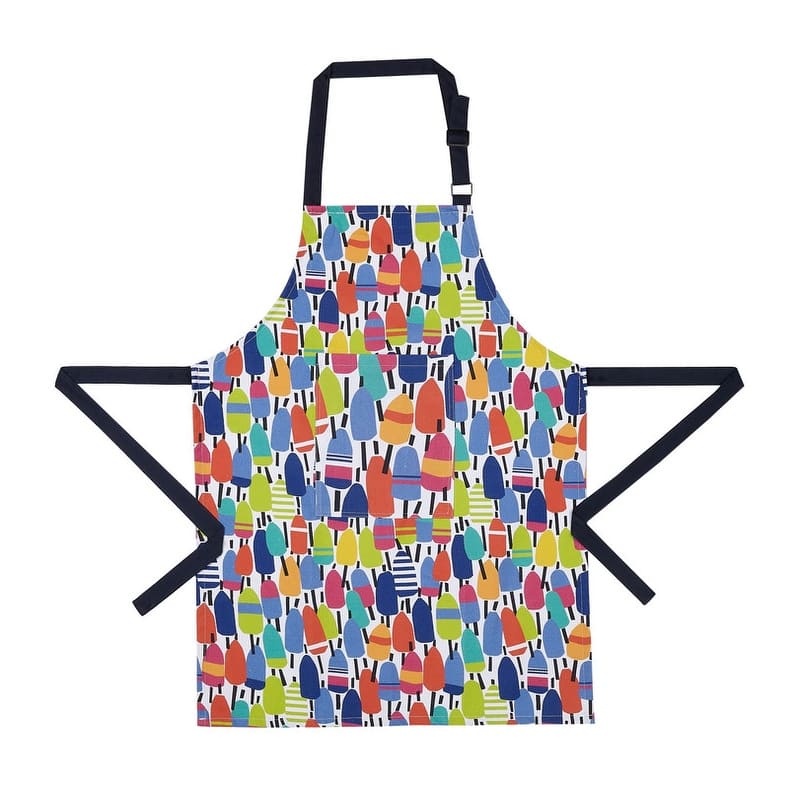 Kate Nelligan Buoy Printed Apron - Multi-Color