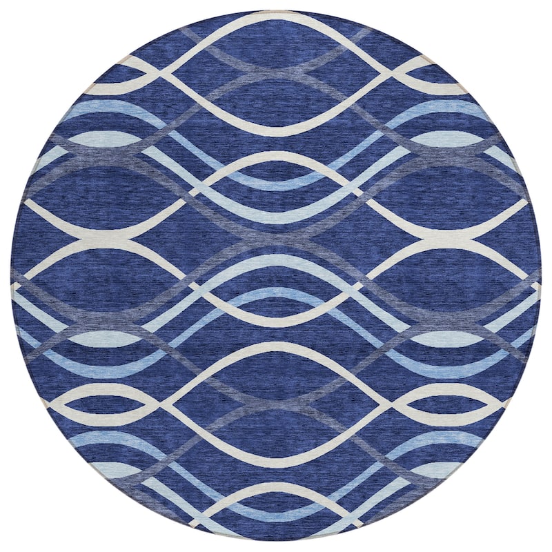 Machine Washable Indoor/ Outdoor Chantille Contempo Deco Rug
