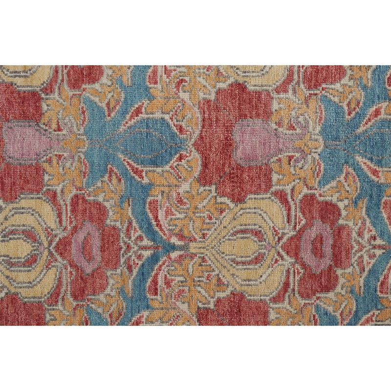 Grand Bazaar Bennet Hand Knotted Oriental Traditional Area Rug