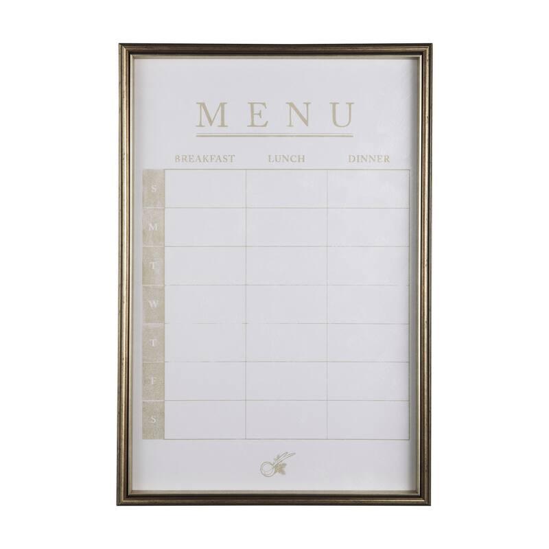 Menu I (L) Framed Art Print