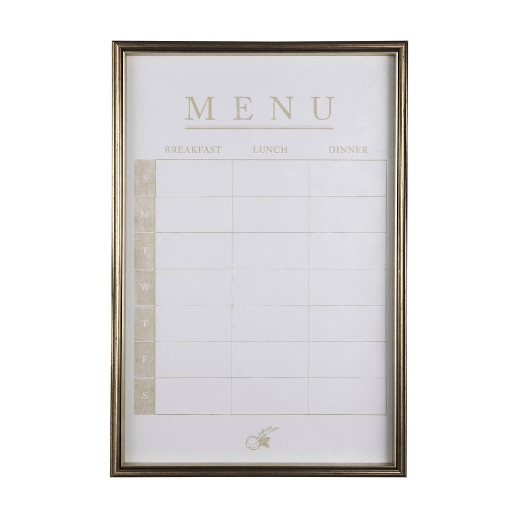 Menu I (L) Framed Art Print