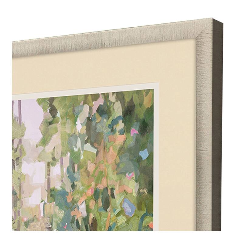 Garden Delight - Lane Framed Art Giclee Under Glass - Pink