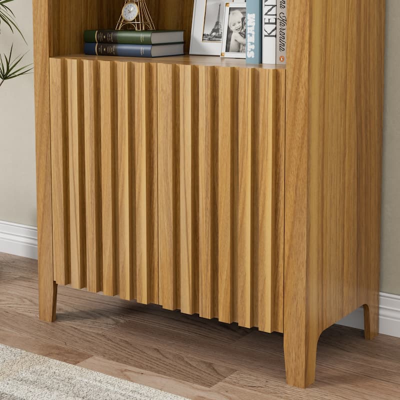 Arch Bookshelf Multi-Purpose Shelf for Living Room Kitchen