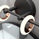 preview thumbnail 4 of 17, Glow's Avenue 4-Light Dimmable Loop Ring Bathroom Vanity Light - N/A