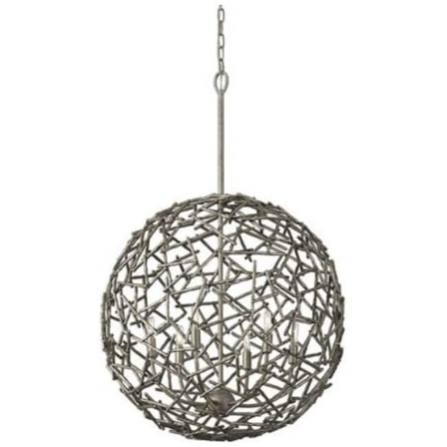 Savoy House 7-2244-6 Hendren 6 Light 28" Wide Pendant - Champagne Luxe
