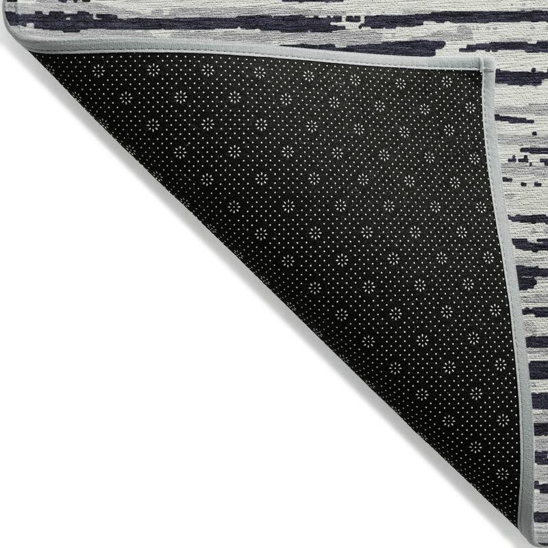 Machine Washable Indoor/ Outdoor Chantille Abstract Ombre Rug