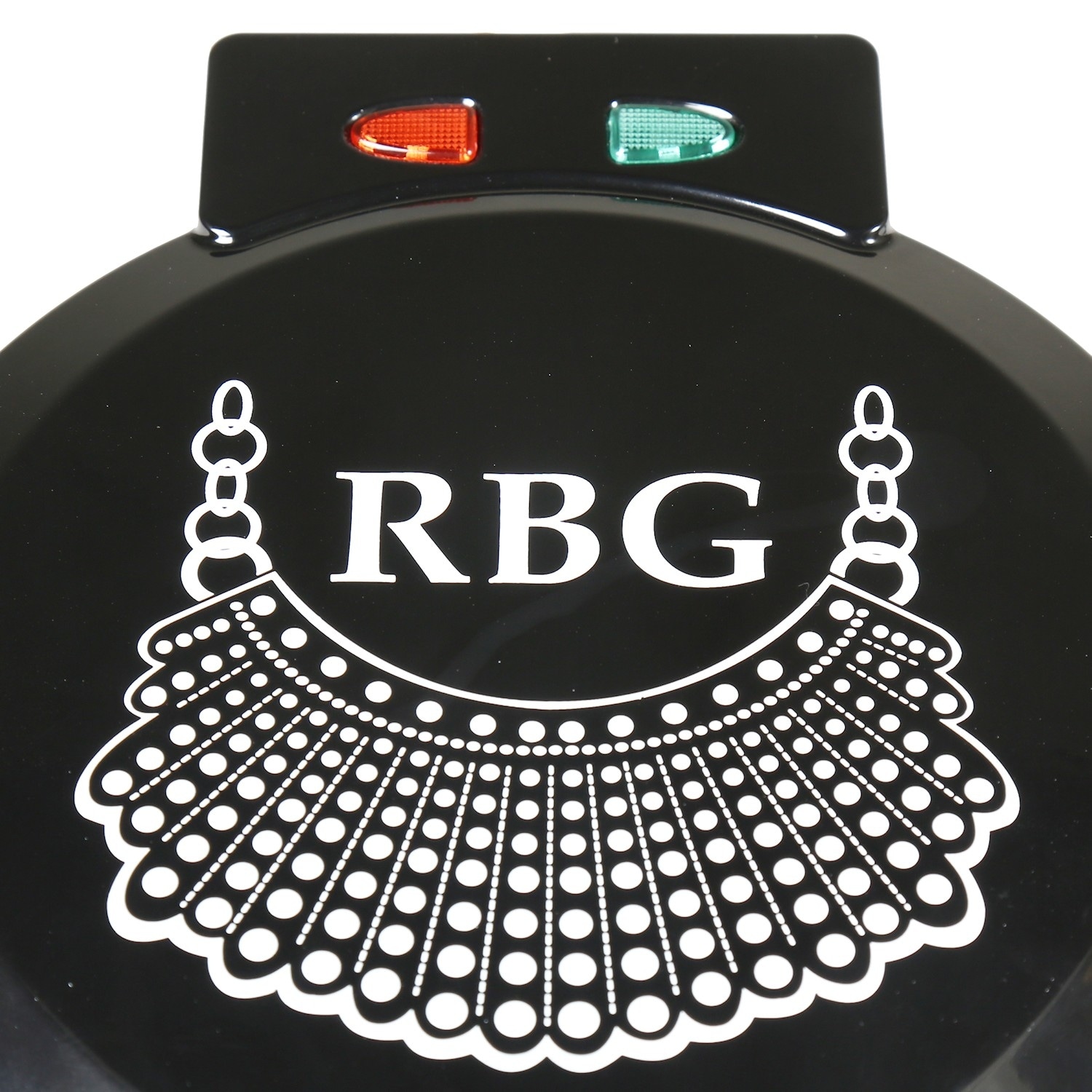 Ruth Bader Ginsburg Waffle Maker, RBG's Face on a Waffle Pancake, Waffle  Iron - Black - 4.75 in. x 7.75 in. x 9.5 in. - Bed Bath & Beyond - 29783328