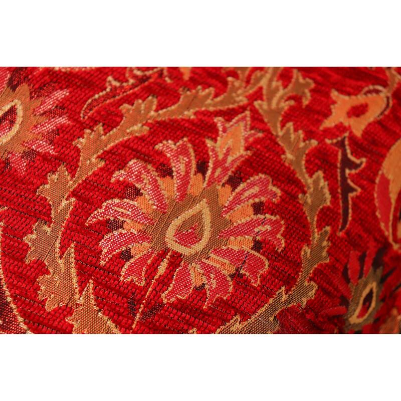 Suzani Tulip Chenille Turkish Decorative Pillow