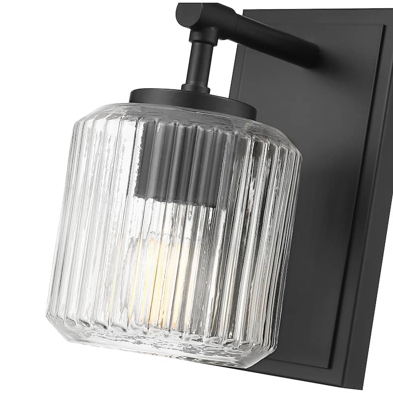 Z-Lite Landon 1 Light Wall Sconce - Matte Black