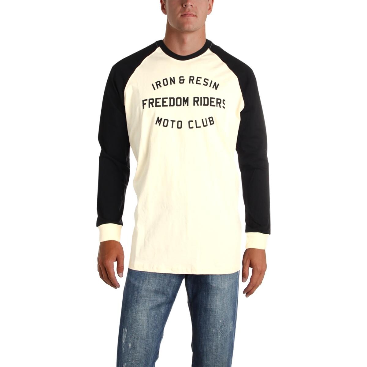 Shop Iron And Resin Mens Tt Jersey Casual Shirt Graphic Crew Neck