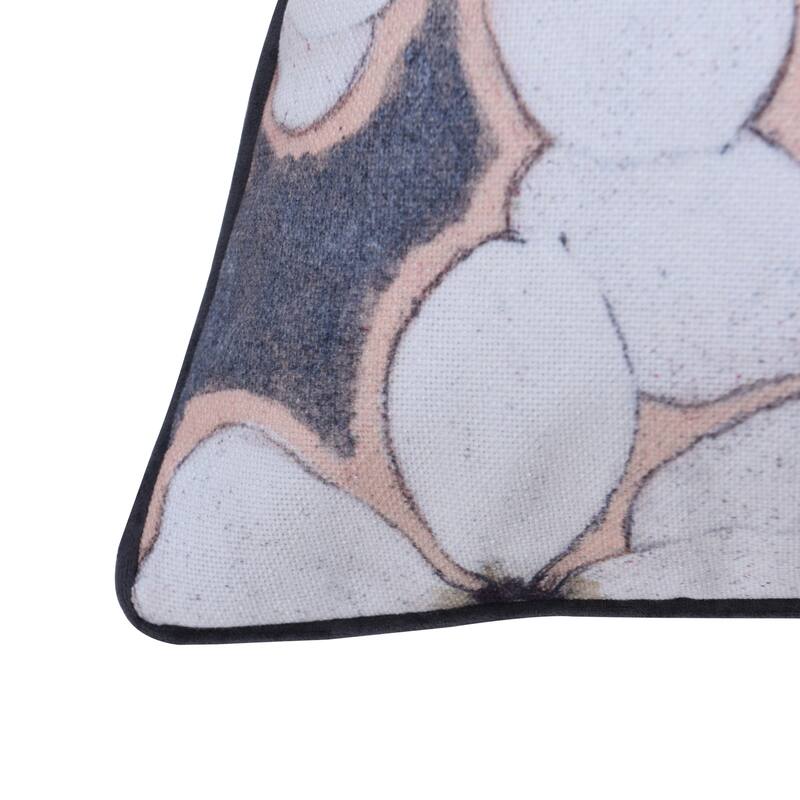 StyleCraft Norman Wyatt Home - Floral Pillow - Gray