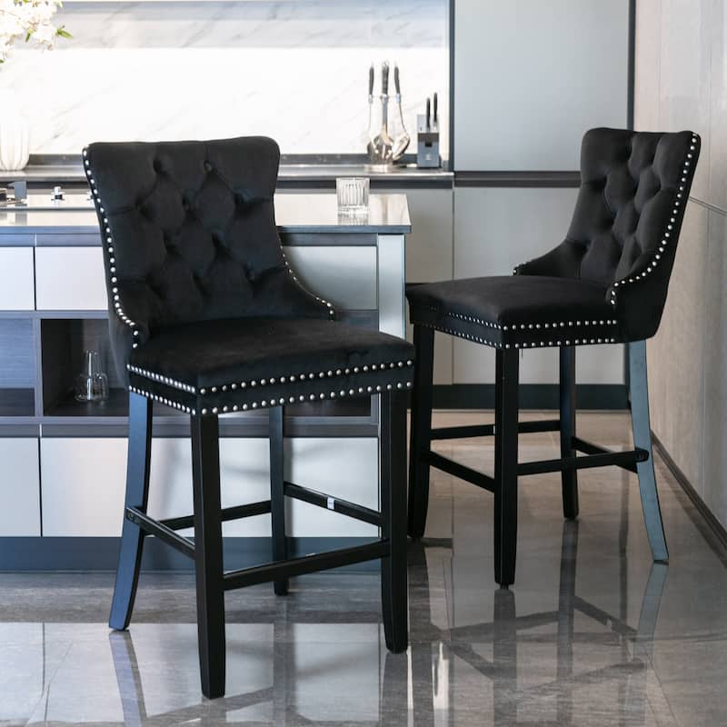 Leisure Style Bar Chairs,Set of 2