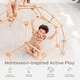 preview thumbnail 4 of 23, Comfy Cubs Wooden Climbing Toys for Toddlers 3-6 - Montessori Climber for Kids - Easy to Assemble