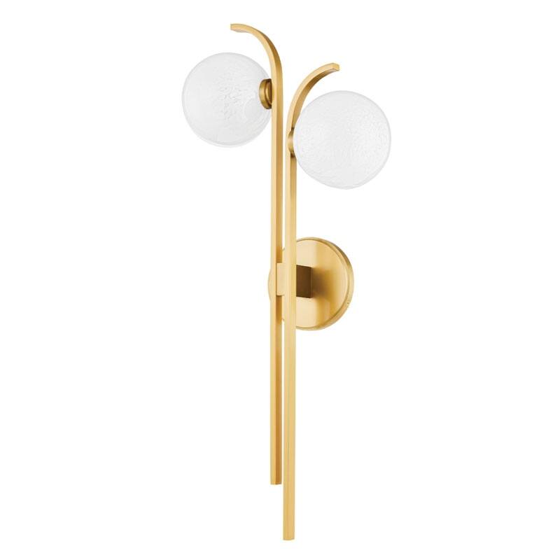 Hudson Valley Lighting 8425 Laval 2 Light 25" Tall Wall Sconce - Aged Brass