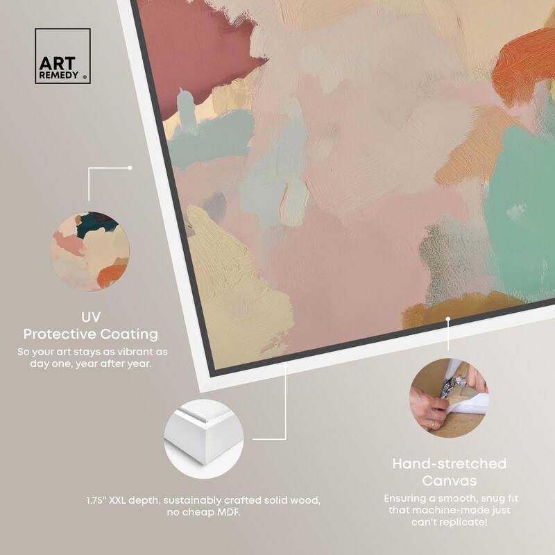 Brushed Beauty IV Canvas by Art Remedy