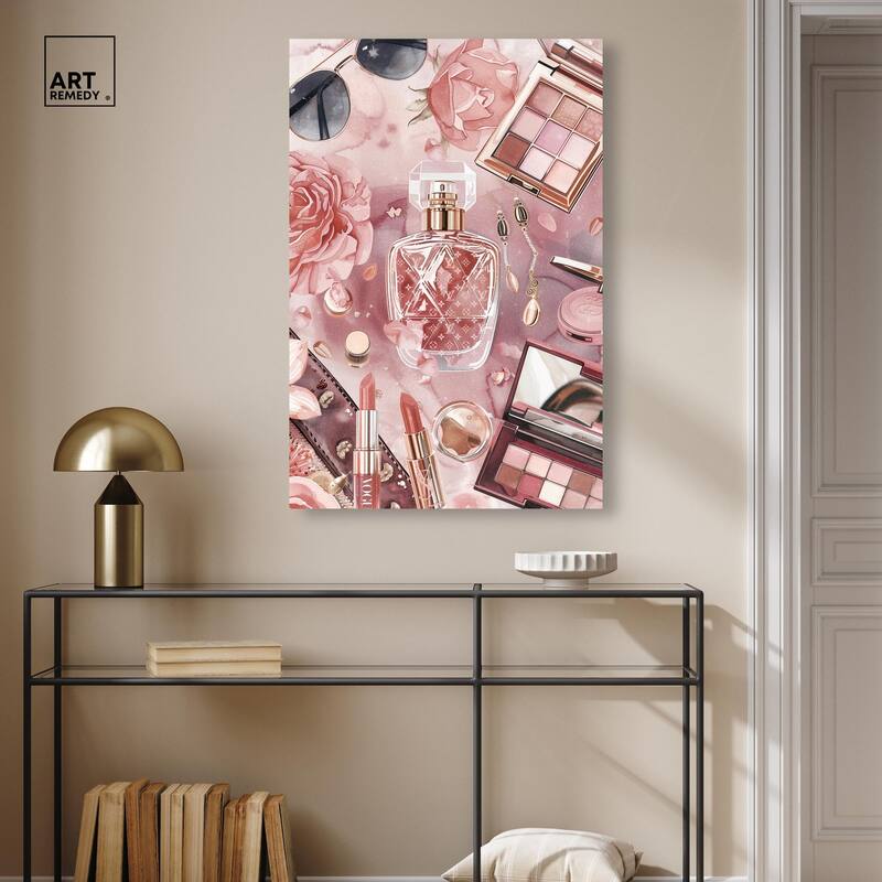 Glam Sparkle Lay Out II Canvas by Art Remedy, Gallery Wrapped