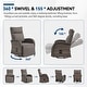 preview thumbnail 25 of 82, Pocassy Reclining Patio Chair with Adjustable Backrest