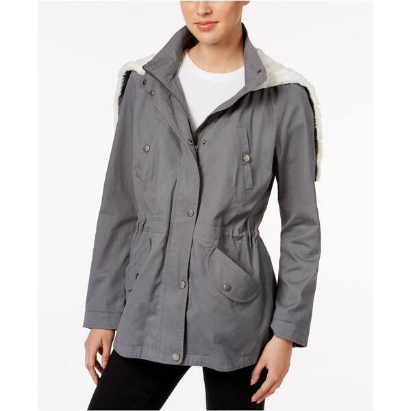 Shop Celebrity Pink Faux Fur Trim Utility Parka Storm Free Shipping On Orders Over 45 Overstock 20231480
