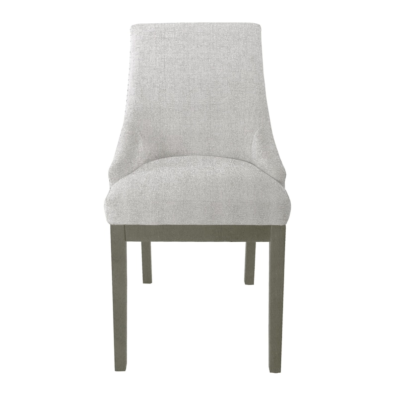HomePop Upholstered Side Chair - Neutral Textured Solid
