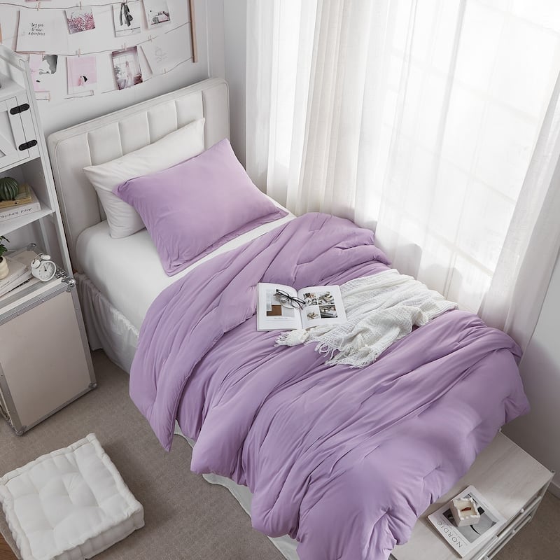 Cool It Bae - Coma Inducer® Oversized Comforter Set - Quiet Violet