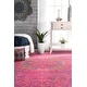 preview thumbnail 15 of 21, Nuloom Vintage Floral Mandala Area Rug