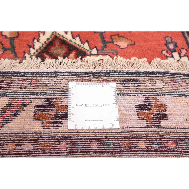 ECARPETGALLERY Hand-knotted Andelz Dark Copper Wool Rug - 2'4 x 9'7