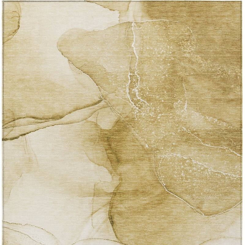 Elfi Artistic Abstract Weather Resistant Timeless Fusion Outdoor Rug