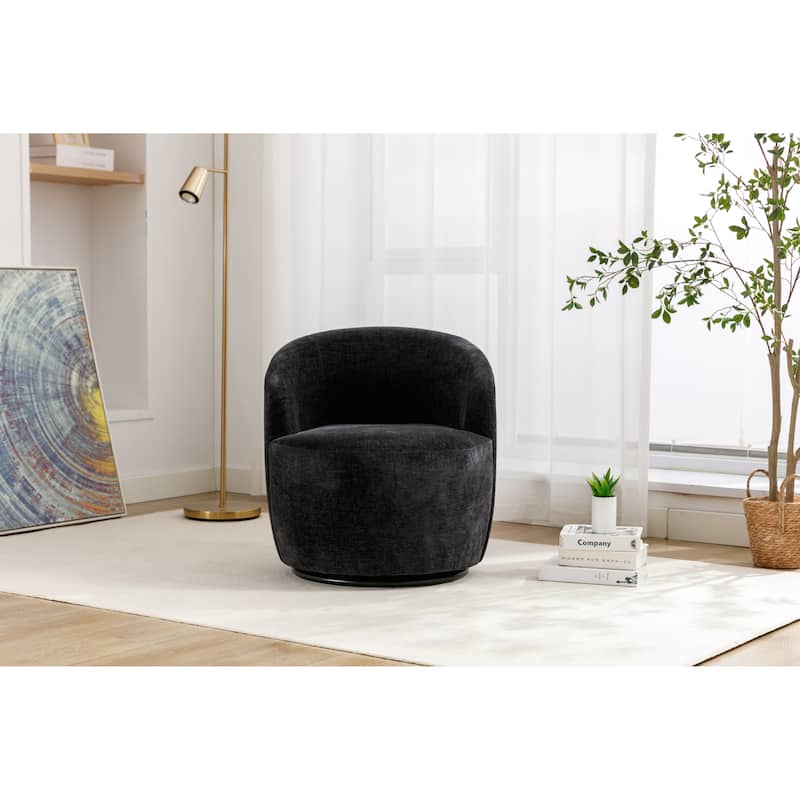 Swivel Accent Armchair Barrel Chair