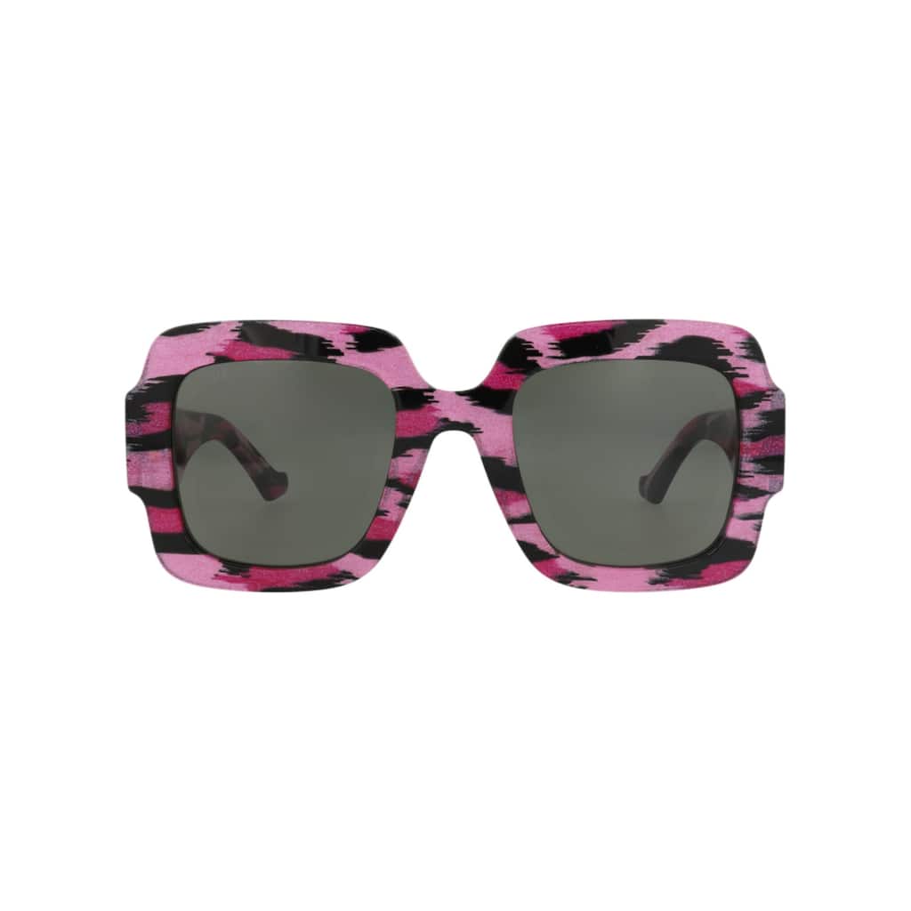 Gucci Square-Frame Recycled Acetate Sunglasses