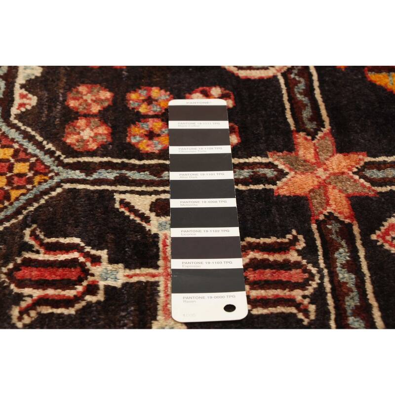 ECARPETGALLERY Hand-knotted Anadol Black Wool Rug - 7'7 x 4'6