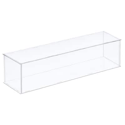 Acrylic Display Case Plastic Box Storage Assemble Dustproof Showcase