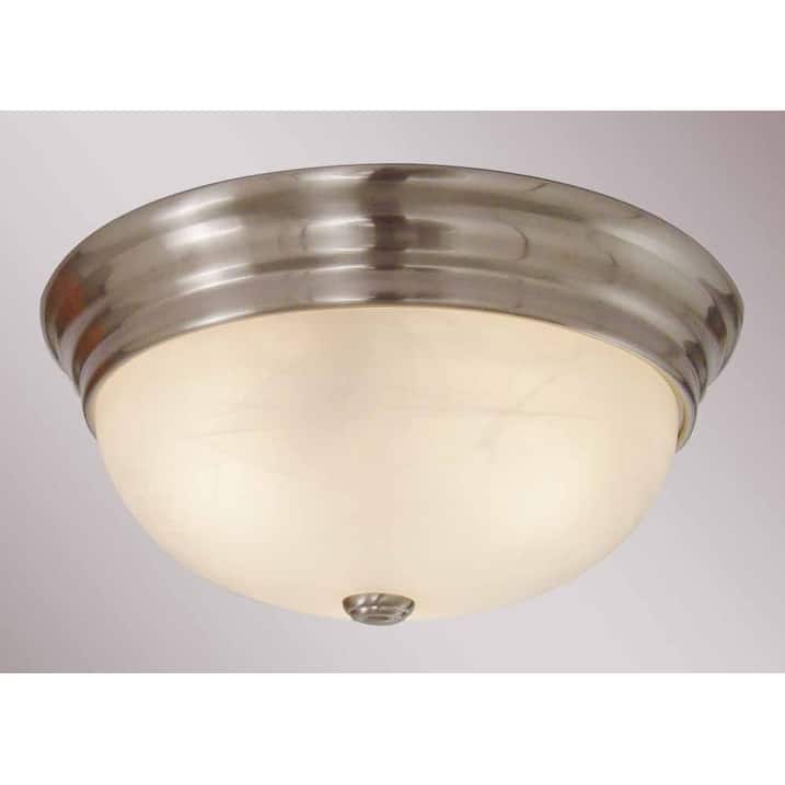 Volume Lighting V7572 Marti 2 Light 13" Flush Mount Ceiling Fixture