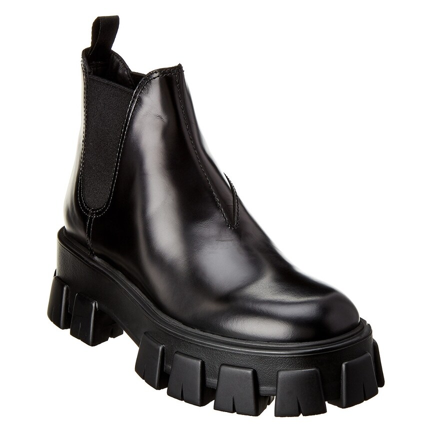 prada lug sole boots