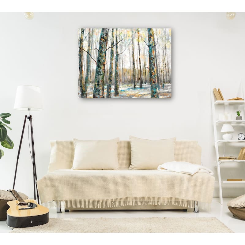 Kaleidoscope Trees VII By Studio Arts Canvas Art Print
