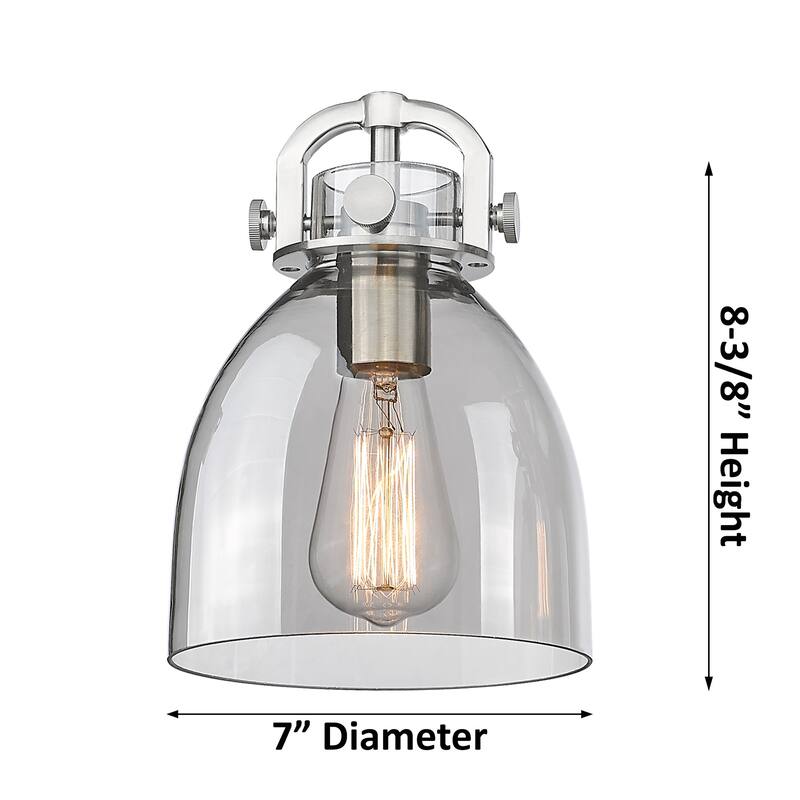 Innovations Lighting 410-6CR-16-26 Newton Bell Chandelier Newton Bell