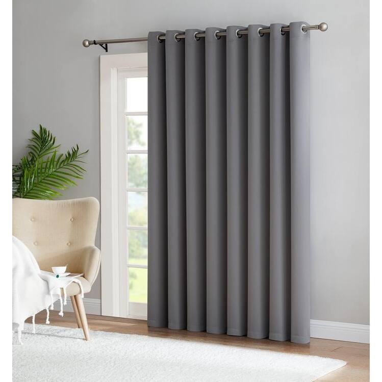 Home Sweet Home Dream Thermal Insulated Blackout Curtain Panels with Tie-Backs
