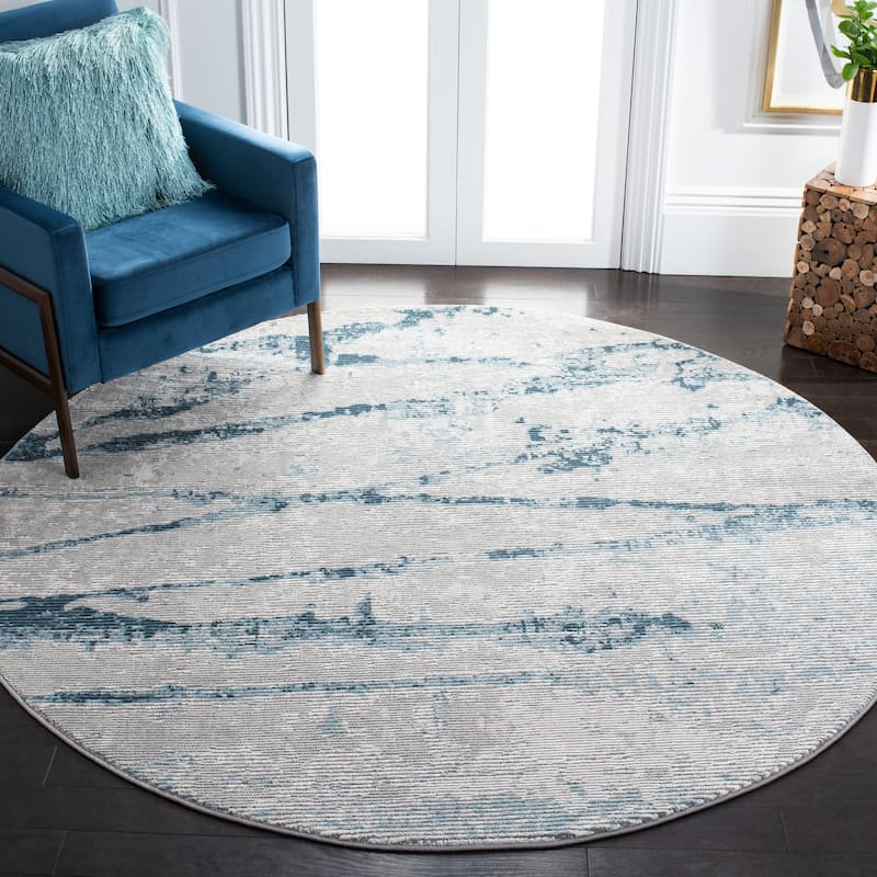 SAFAVIEH Meadow Entela Modern Abstract Rug