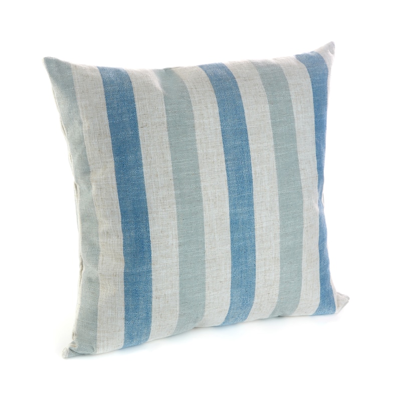 Klear Vu Liza Stripe 18"x18" Decorative Toss Pillow Set