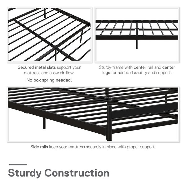 Avenue Greene Betty Metal Platform Bed Frame - On Sale - Bed