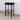 Nathan James Hylie Backless Counter Height Bar Stool with Solid Wood Legs