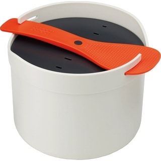 Joseph Joseph M-Cuisine Microwave Rice Cooker, Orange/Beige - Bed Bath ...