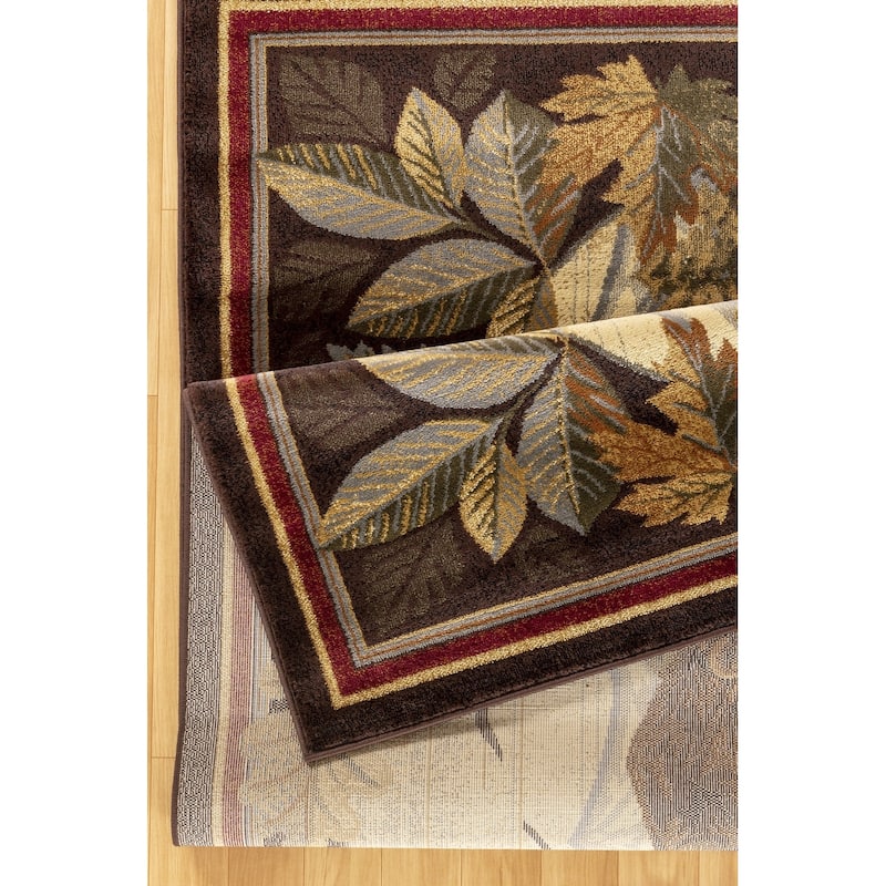 Nature's Nest GC_CBL3008 Multi Lodge Area Rug
