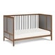 preview thumbnail 5 of 3, Pixie Finn 3-in-1 Crib in Walnut/Charcoal - Walnut Brown